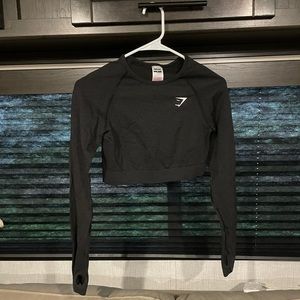 Gymshark long sleeve crop